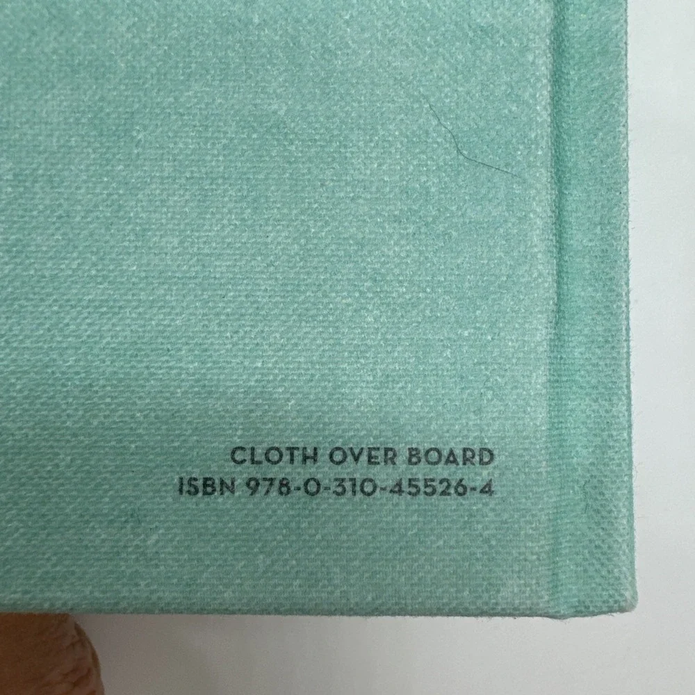 NIV Journaling Bible Double Column  Cloth over Board, Turquoise/Coral New